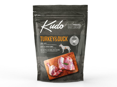 Karma Kudo Cold Pressed Indyk&Kaczka Mini Junior 3kg