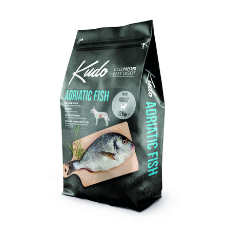 Karma Kudo Cold Pressed Ryby Adriatyckie Mini Adult 12kg