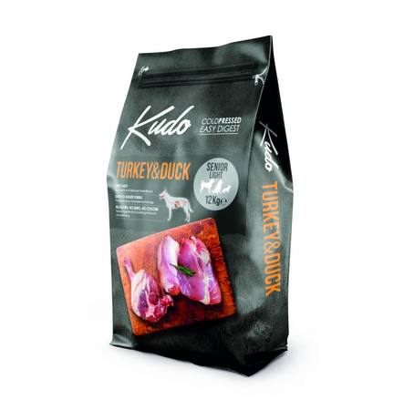 Karma Kudo Cold Pressed Indyk&Kaczka Senior/Light 12kg